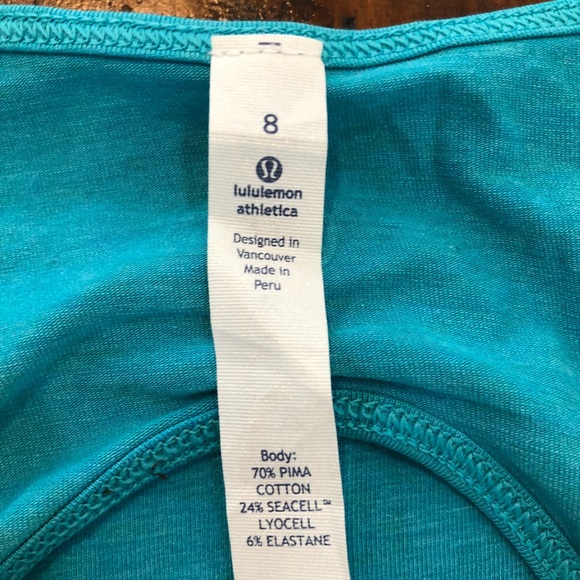 🍋Lululemon NWT Go For It Dress Size 8 Open Back - Picture 7 of 7